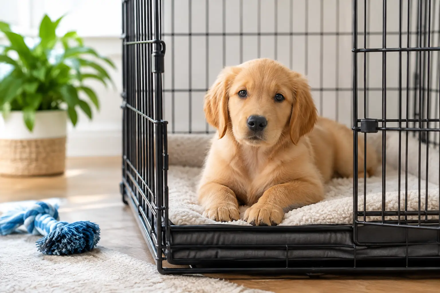 Crate Training Puppies Made Calm and Simple