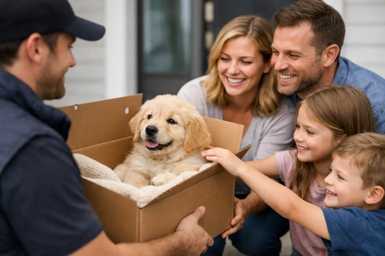 How Puppy Delivery Works for Your Family