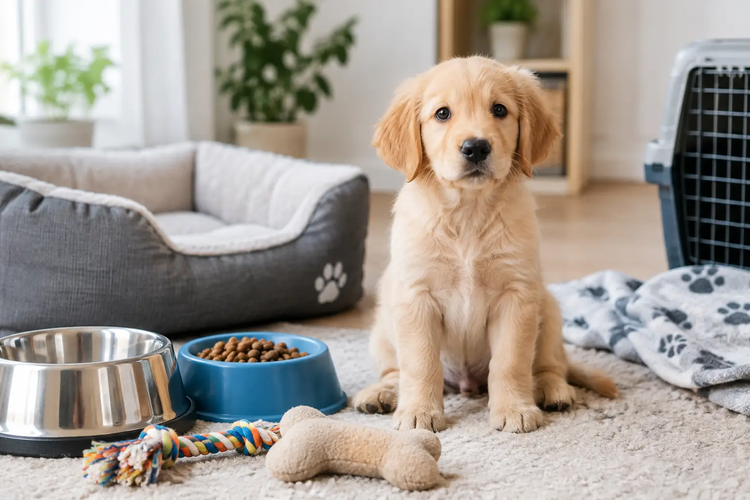 Puppy Home Preparation Before Pickup Day